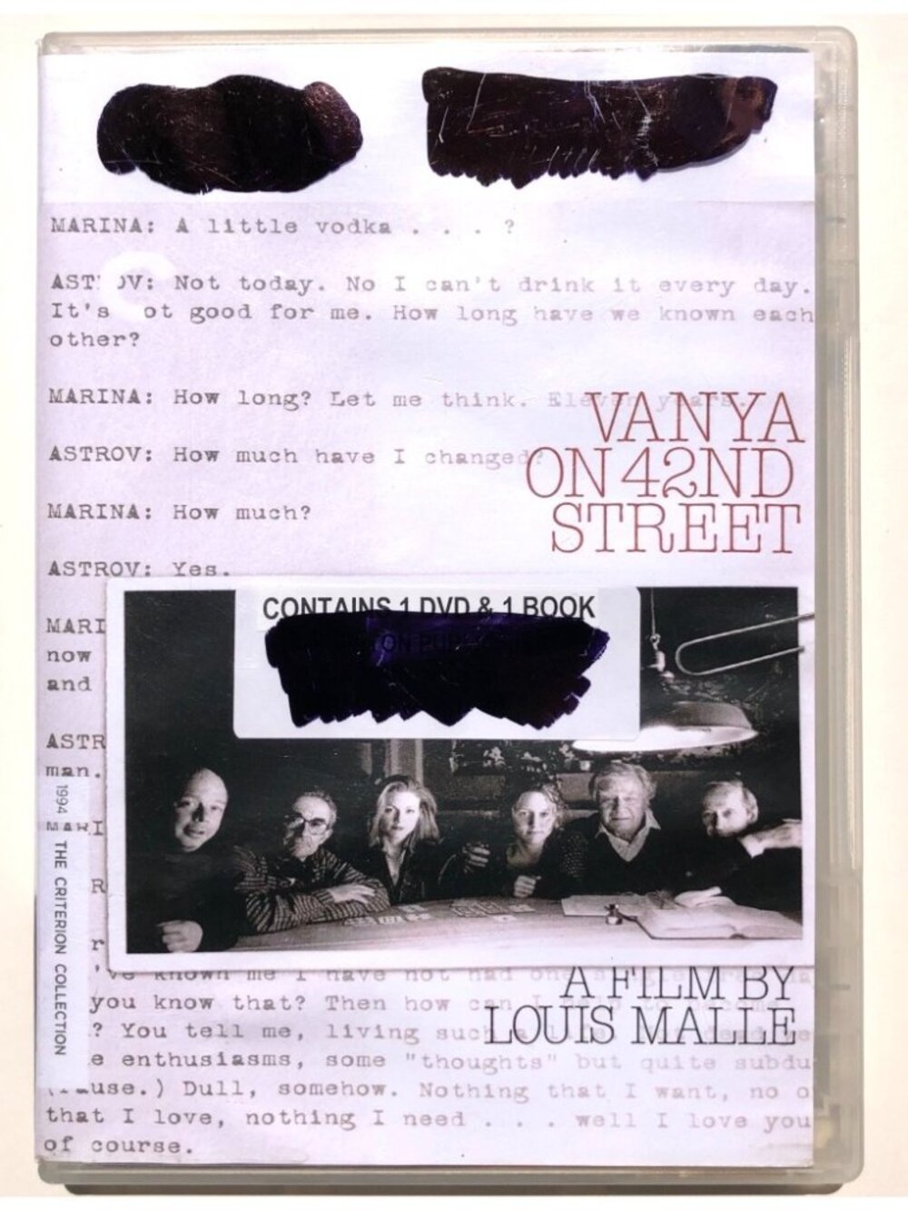 Vanya on 42nd Street DVD Criterion Collection Louis Malle Julianne Moore CC2104D